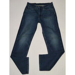 Levi's 514 Jeans Mens Size 30x32 Dark Blue Classic Straight Denim Pants